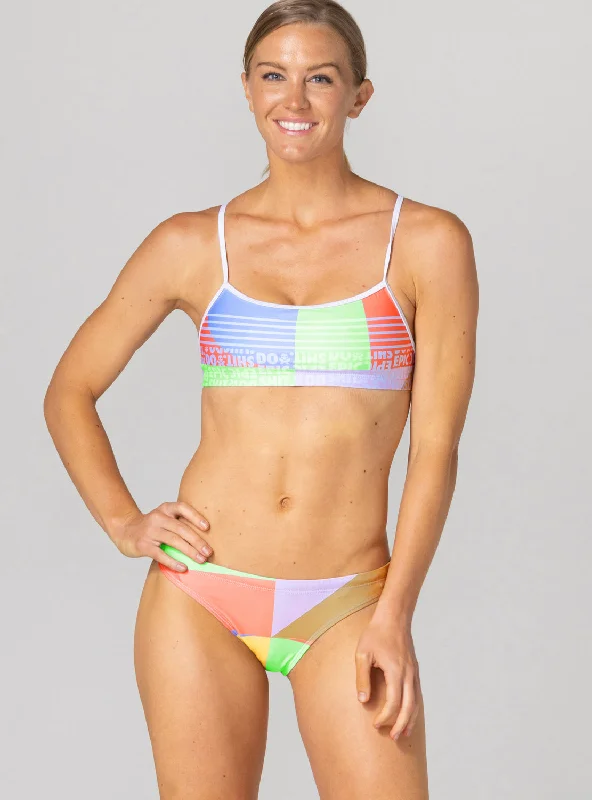 Do Epic Shit 4.0 Bikini Top Dynamic Women's High - energy