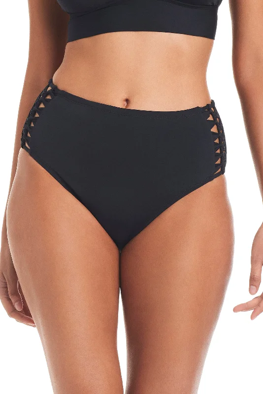 Pulling Strings High Waist Bottom Preppy Women's College