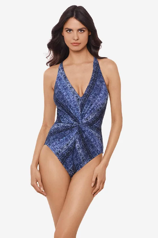 Via Roma Drew One Piece Swimsuit Traditional Women's Wool