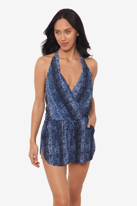 Via Roma Ellie One Piece Swimdress Sustainable Organic