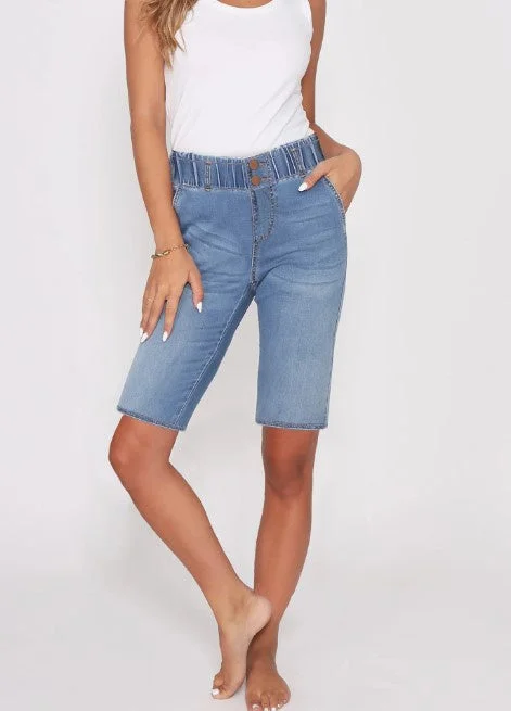 Jay denim shorts Youthful Women's Anime - inspired