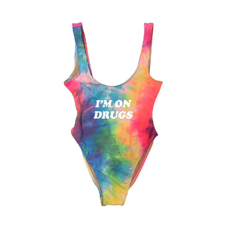 I'M ON DRUGS [SWIMSUIT] Earthy Women's Hemp - based