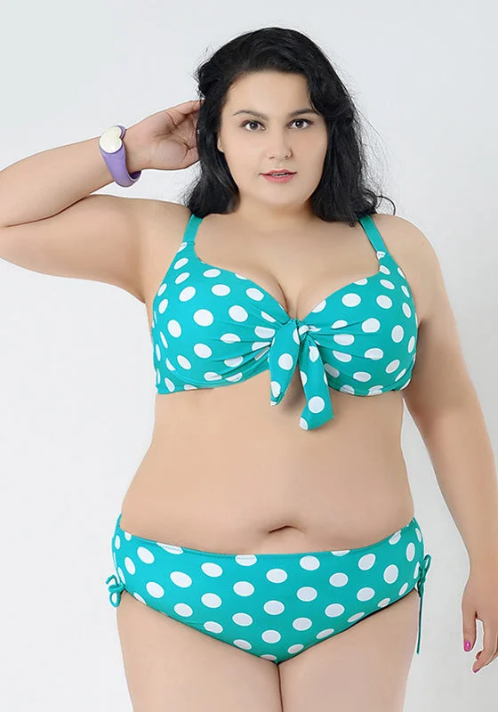 Deniva Dot Print Bikini Sophisticated Women's 