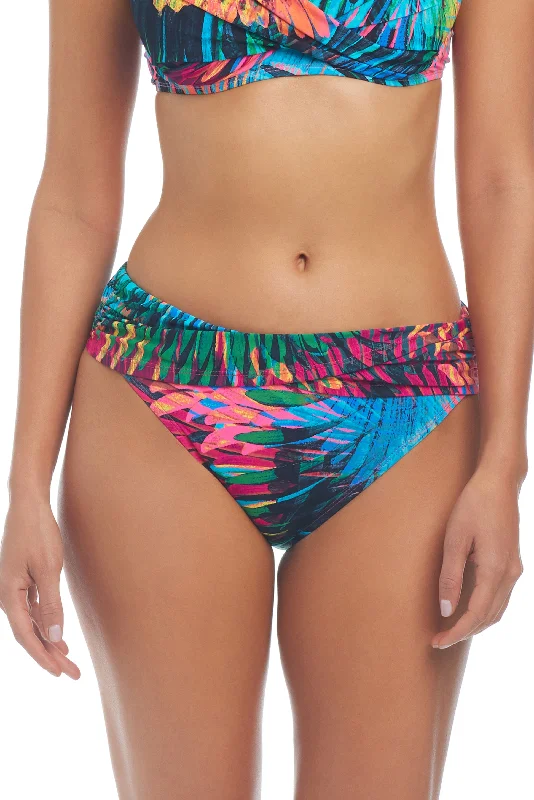 Wild Thing Sarong Hipster Bottom Bold Women's Animal Print