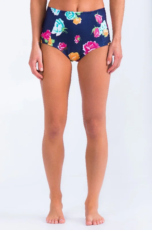 high waist in vintage floral Dynamic Women's Moto