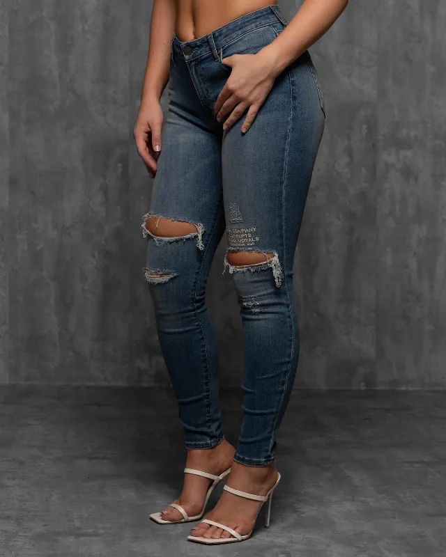 Halo Denim Jeans Traditional Women's 