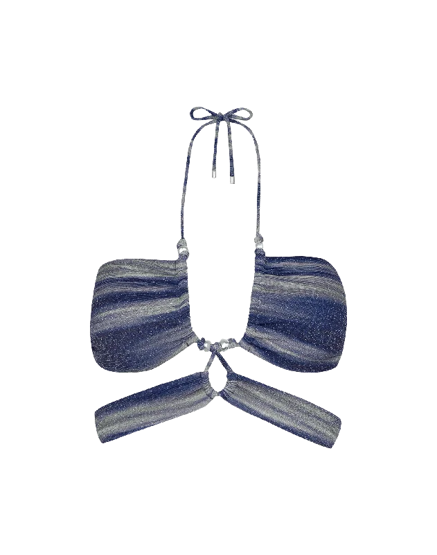 Lurex Gi Top - Moonlight Relaxed Women's Beachy