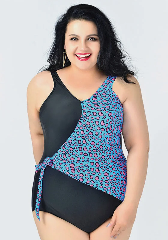 Dito Dot Print Swimwear Sleek Women's Metallic
