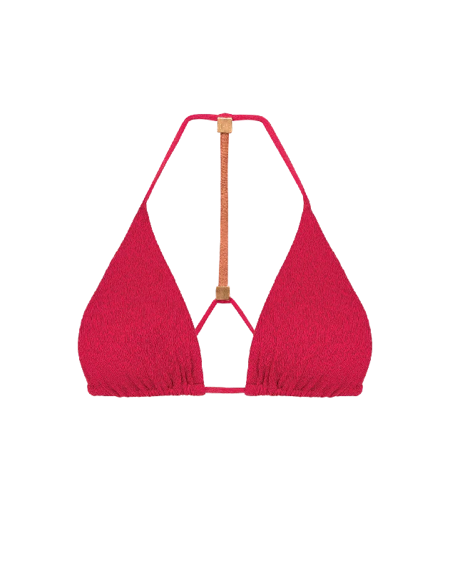 Firenze Aika T Back Tri Top - Summerwine Refined Women's Velvet