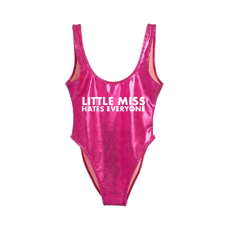LITTLE MISS HATES EVERYONE [SWIMSUIT] Feminine Women's Style 