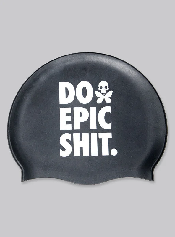 Do Epic Shit Pro Silicone Swim Cap Rugged Women's Outdoor 