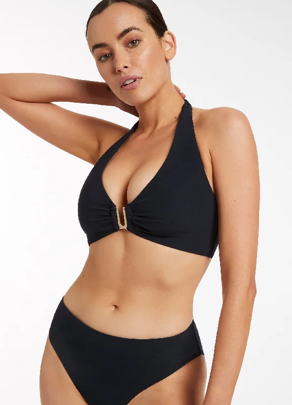 Jetset D-Dd Halter Top - Black Casual Women's Loose - fitting