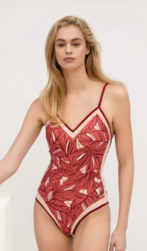 LEDA Reversible One Piece Swimsuit Dynamic Women's Moto