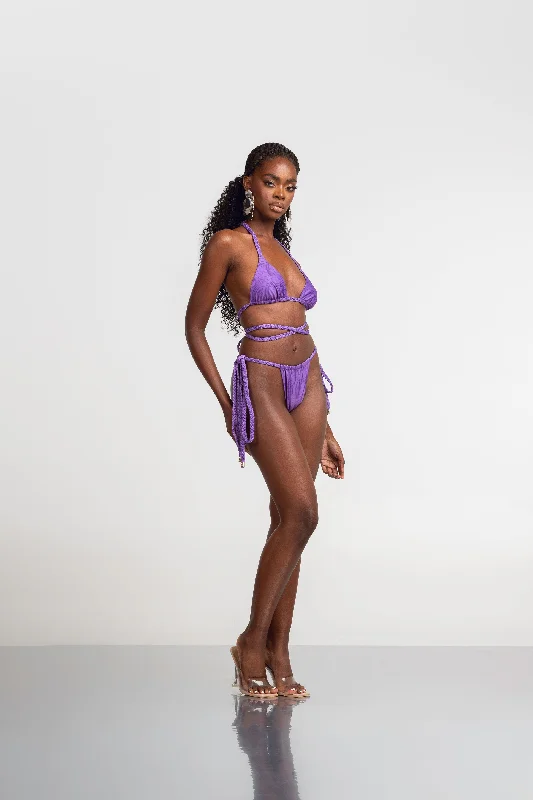 IZA Reversible Bikini Bottom Classic Women's Pin - striped