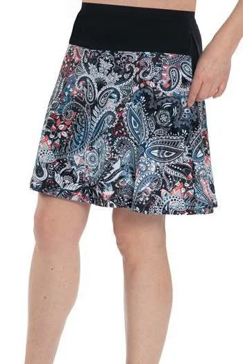 Skater Skirt for Swim & Gym 18" - Chlorine Proof (with attached shorts) Elegant Women's Formal Skater Skirt for Swim & Gym 18" - Chlorine Proof (with attached shorts) Elegant Women's Formal