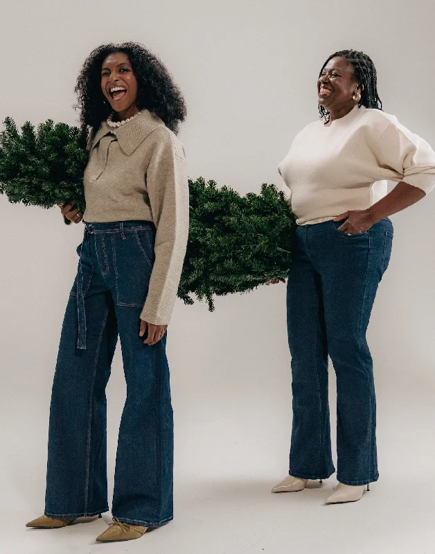 LILY WIDE LEG JEANS / AMSTERDAM Modern Women's 