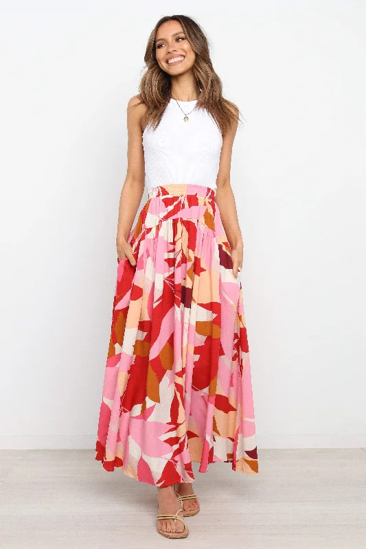 Madoc Skirt - Pink Casual Women's Japanese 