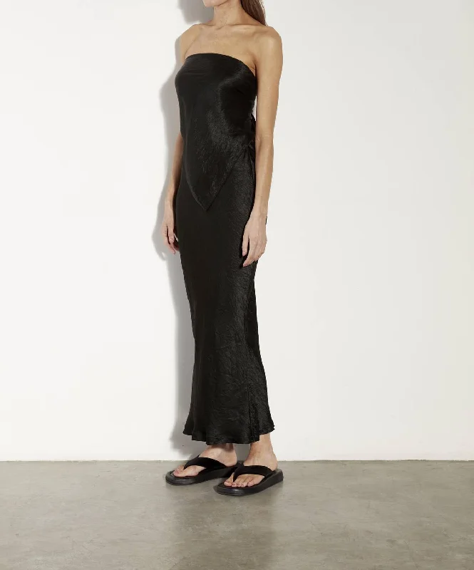 Textured Satin Skirt In Black Youthful Women's Anime - inspired