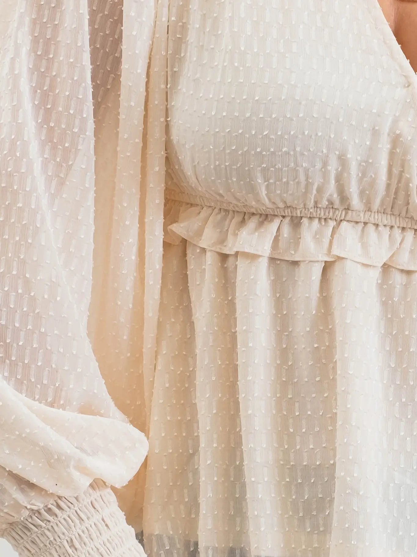 Toasted Marshmallow Blouse Streetwear Style for 
