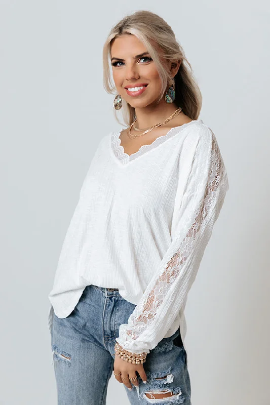 Wonderfully Loved Shift Top French