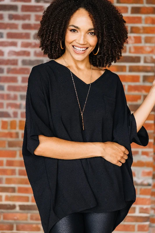 Planned For This Black Top Artistic Women's Avant - 