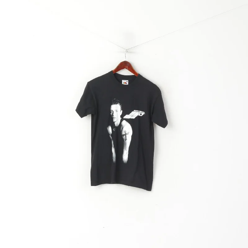 Fruit Of the Loom Women S T- Shirt Black Justifield Tour 03-04 Justin Timberlake Top Bold Women's Statement