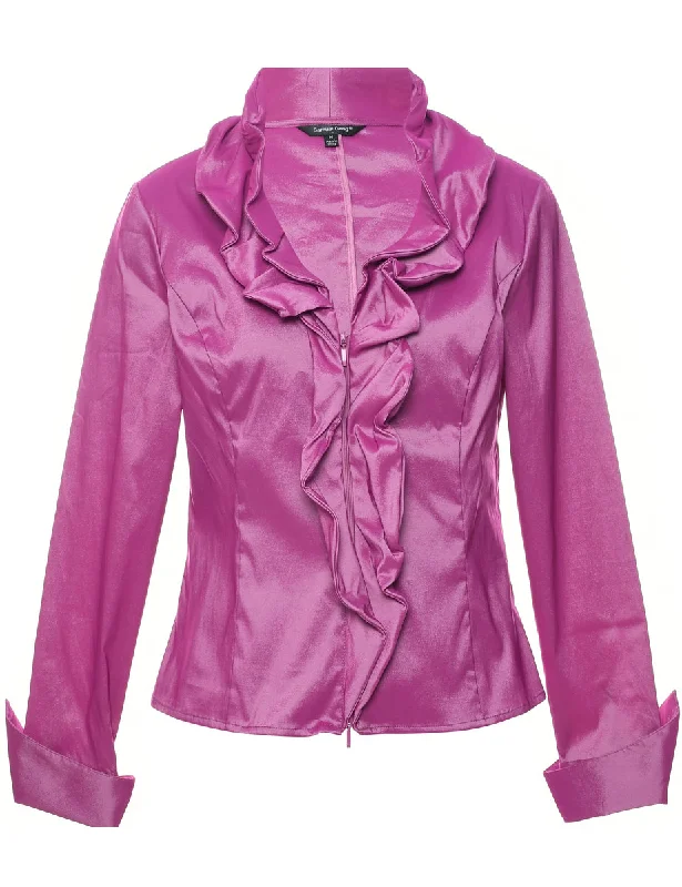 Pink Evening Top - M Dynamic Women's High - energy