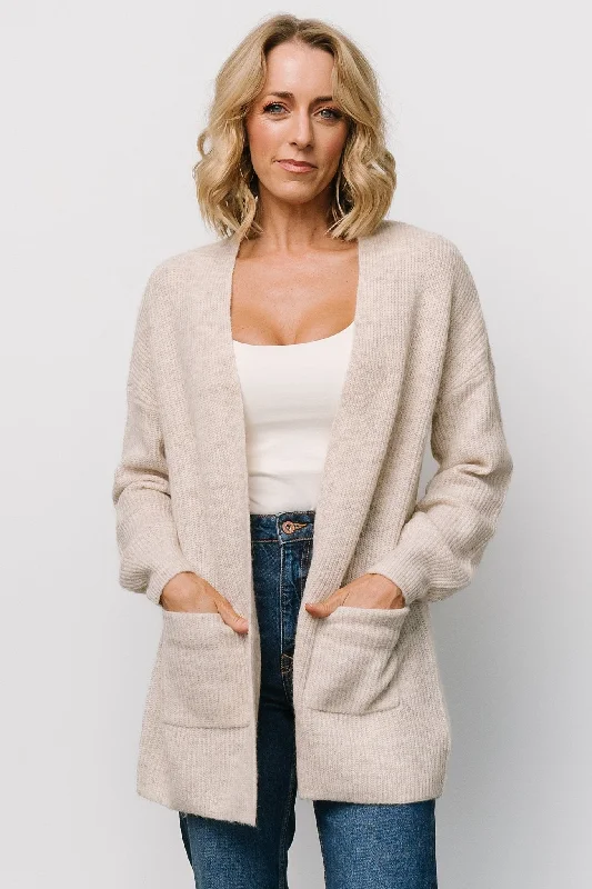 Carianne Knit Cardigan | Natural Relaxed Women's 