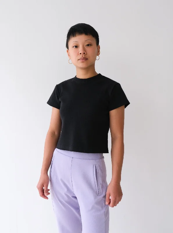 BROOK black t-shirt garde