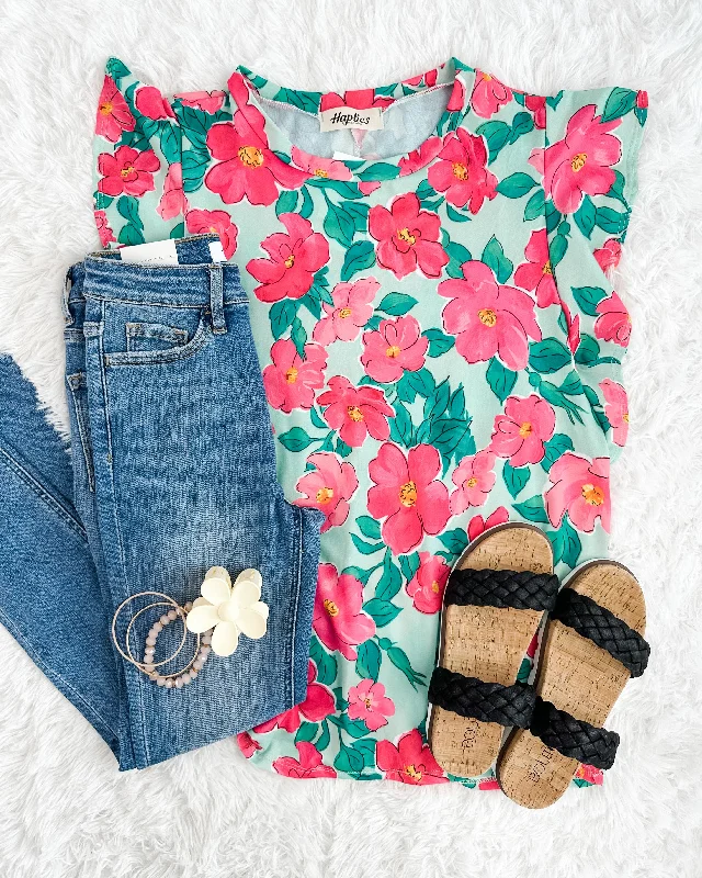 Fuchsia/Mint
