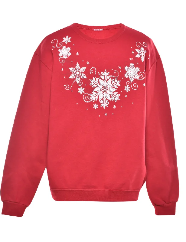 Printed Sweatshirt - M Modern Women's 