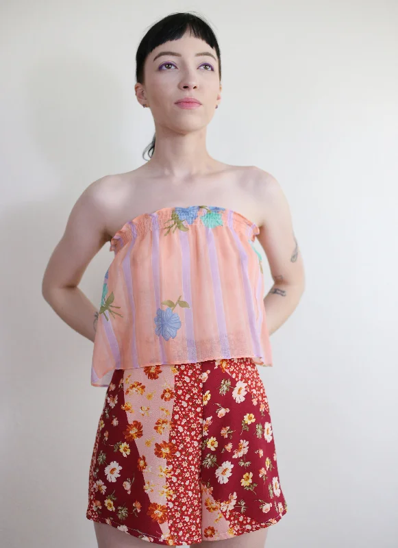 Peachy Top Elegant Women's Formal 