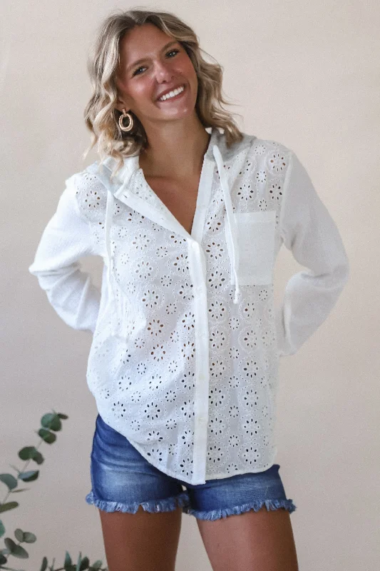 Eyelet Jacket Sustainable Organic
