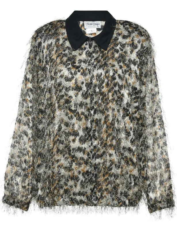 Fringed Evening Jacket - L Business