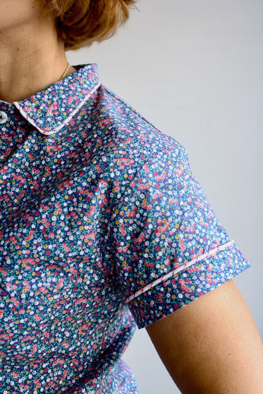 Bertie Shirt - Itty Bitty Floral Traditional Women's 