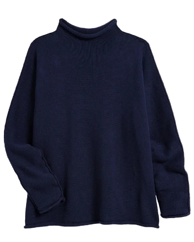 Navy Monterey Knitted Sweater performance
