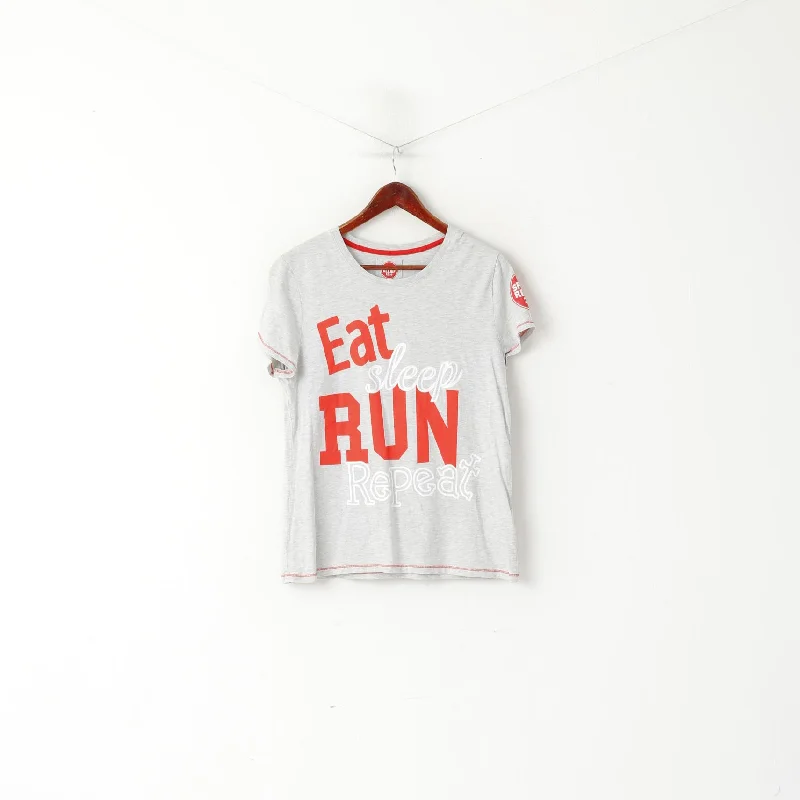 Sport Relief 2016 Women 18 XL Shirt Grey CottonEat Sleep Run Sport Top Bold Women's Statement