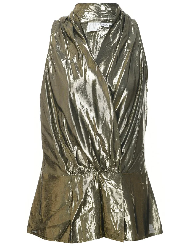 Lurex Evening Top - M Rugged Women's Outdoor 