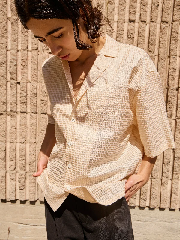 TACHIDO plaid blouse Feminine Women's Soft 