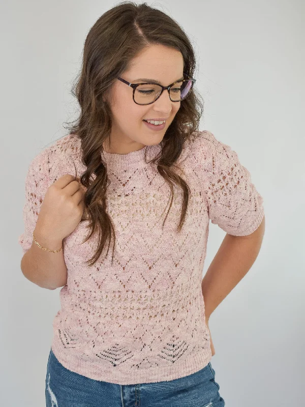 Just My Type Knit Sweater Top Dynamic Women's Moto