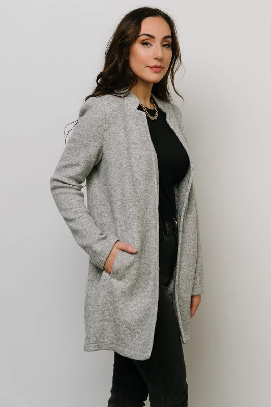 Knoll Notch Jacket | Gray Cozy Women's Winter