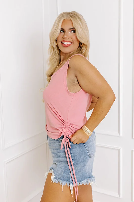 Star Sign Top In Pink Curves Cashmere
