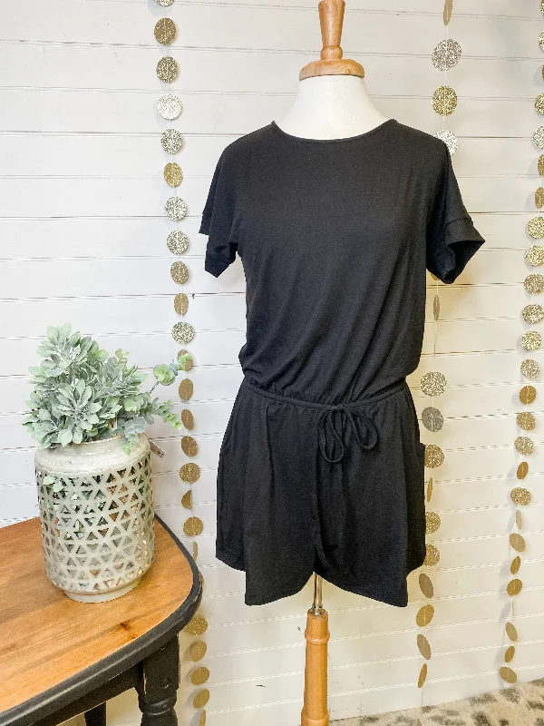 Basic Casual Romper Sophisticated Women's Tailored