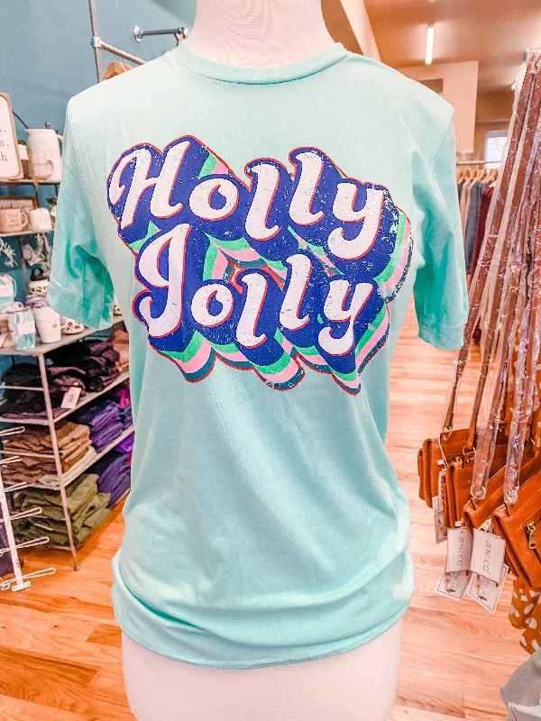 Holly Jolly Tee Cashmere