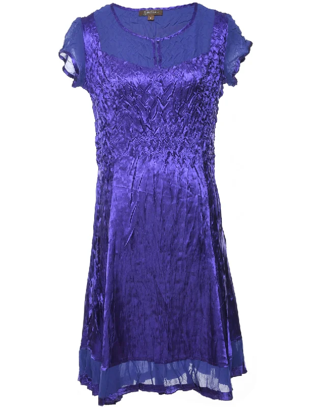 Purple Dress - M Streetwear Style for 