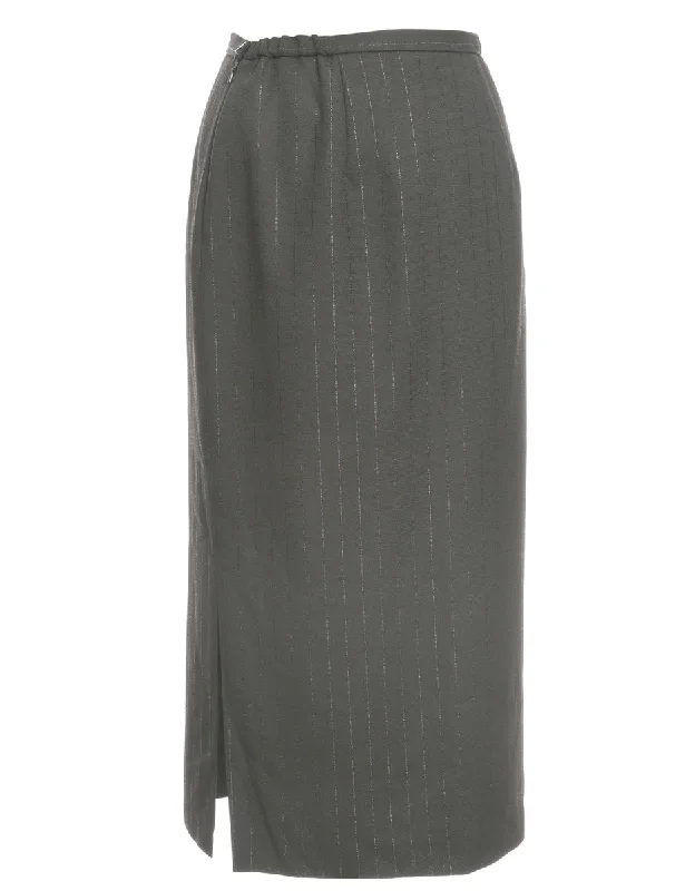 Karen Scott Maxi Skirt - M Youthful Women's Pop
