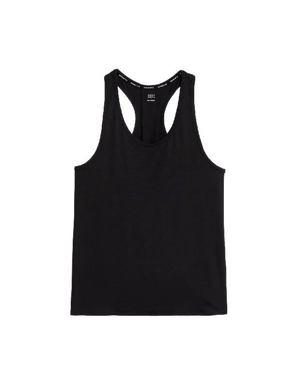 Scoop Neck Relaxed Sleeveless Yoga Top Hip Women's Urban