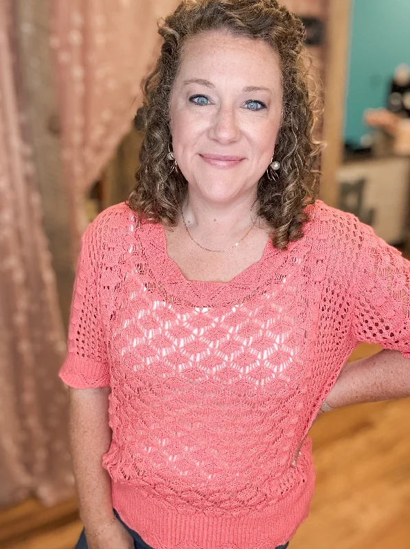 Heartbreak Proof Crochet Top Street