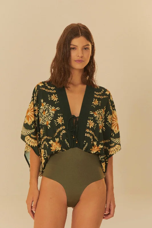 FARM FLOR DE COQUEIRO BODYSUIT Modern Women's 