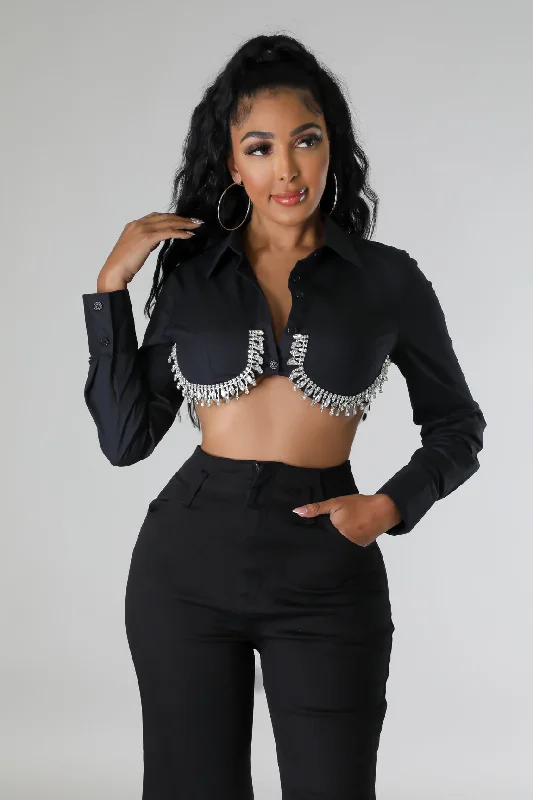 Night Out Top Sporty Women's Athleisure 
